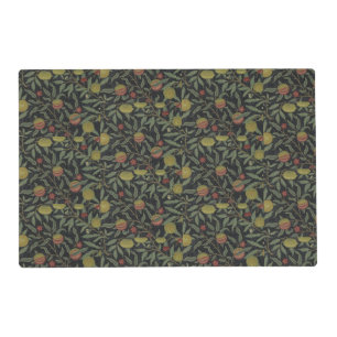 Vintage Victorian William Morris Fruit Leaves Placemat