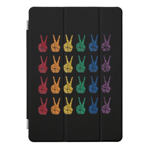 Vintage Victory Sign Peace iPad Pro Cover