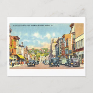Vintage View of Easton, Pennsylvania, Postcard