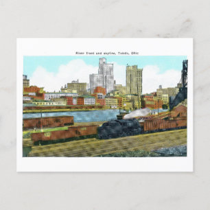 Vintage View of Toledo, Ohio, Postcard