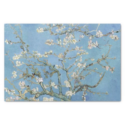 Vintage Vincent Van Gogh Almond Blossoms Tissue Paper