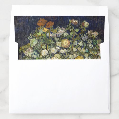 Vintage Vincent Van Gogh Bouquet of Flowers Envelope Liner