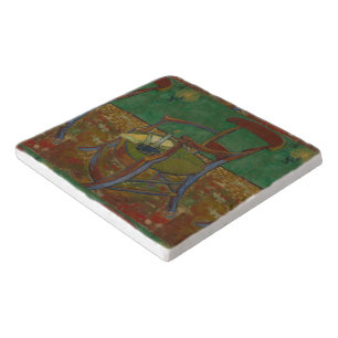 Vintage Vincent van Gogh Gauguins Chair Trivet