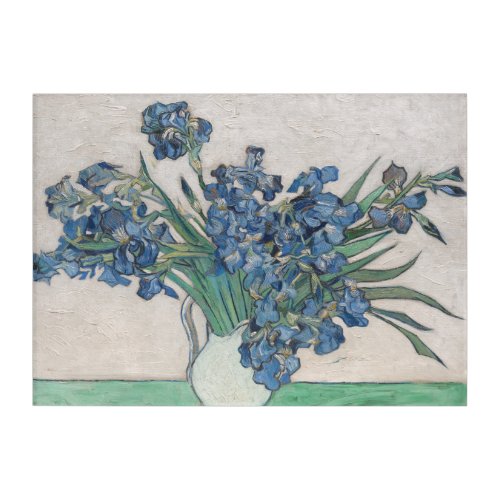 Vintage Vincent Van Gogh Irises Acrylic Print