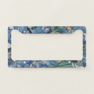 Vintage Vincent Van Gogh Irises License Plate Frame