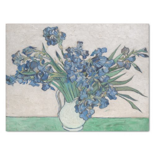 Vintage Vincent Van Gogh Irises Tissue Paper