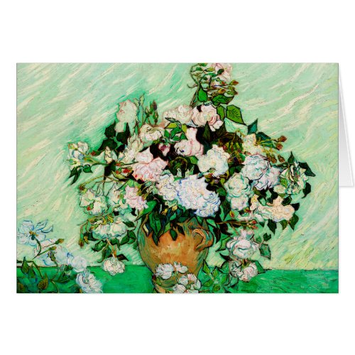 Vintage Vincent Van Gogh Roses 1890