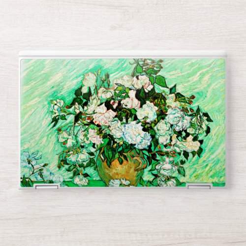 Vintage Vincent Van Gogh Roses 1890 HP Laptop Skin