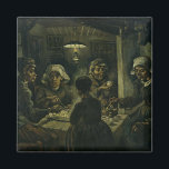 Vintage Vincent van Gogh The Potato Eaters Magnet<br><div class="desc">A beautiful print of the 1885 oil on canvas painting "The Potato Eaters" created by Vincent van Gogh and is believed to be the first eminent work of art by the artist.</div>
