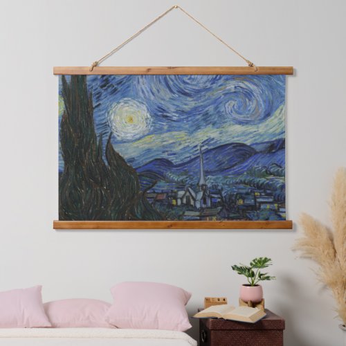 Vintage Vincent van Gogh The Starry Night Hanging Tapestry