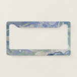 Vintage Vincent Van Gogh Wheat Field w/ Cypresses License Plate Frame<br><div class="desc">The design is a detail from Vincent Van Gogh's painting entitled Wheat Field with Cypresses.</div>