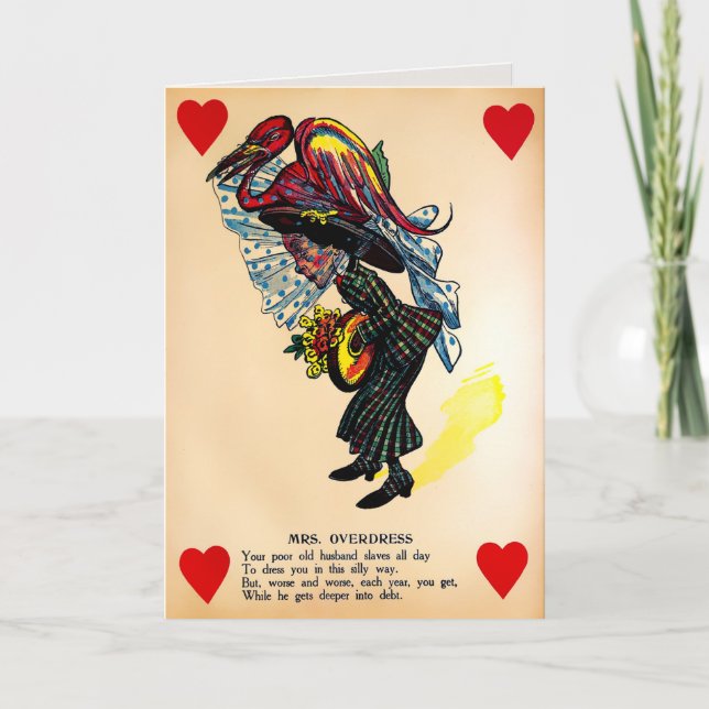 Vintage Vinegar Valentines Card (Front)