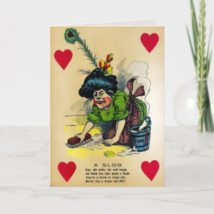 Vintage Vinegar Valentines Card