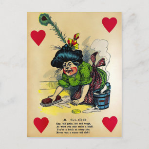 Vintage Vinegar Valentines Day Postcard