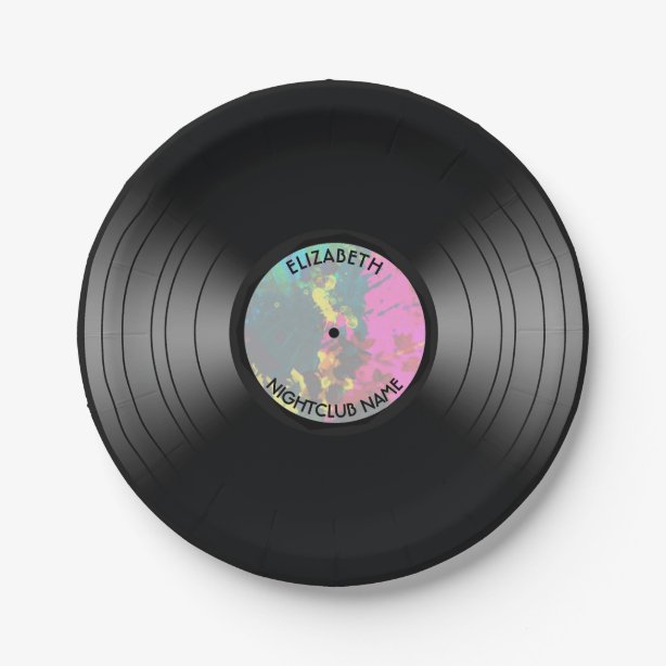Disco Plates | Zazzle