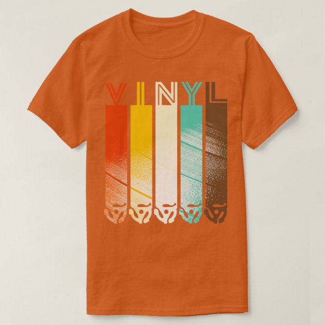 Vintage Vinyl T-Shirt (Design Front)