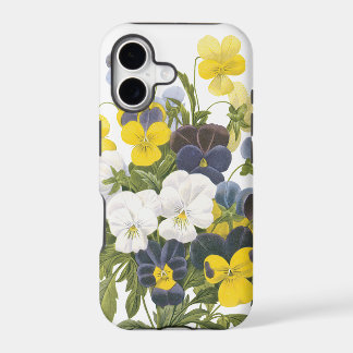 Vintage Violets and Pansy Floral  iPhone 17 Case