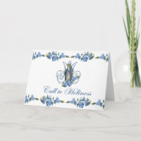 Vintage Virgin Mary Catholic Floral Religious