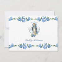 Vintage Virgin Mary Catholic Floral Religious
