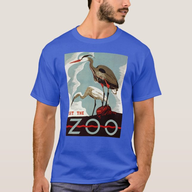 Vintage Visit the Zoo T-Shirt (Front)