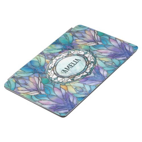 Vintage _ Vitrage Editable Name iPad Air Cover