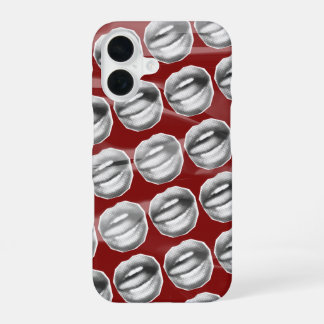 Vintage Vixen dark Cherry Red Vintage Bloke Sade iPhone 16 Case