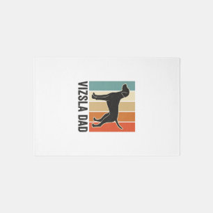 Vintage Vizsla Dad Dog Lover Shirt Design_1 Rug
