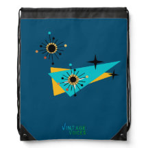 Vintage Voices Drawstring Backpack