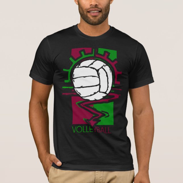 Vintage Volleyball T-Shirt (Front)