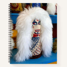 Vintage Voodoo Knockdown Doll notebook 2 images