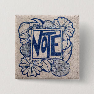 Vintage VOTE Button