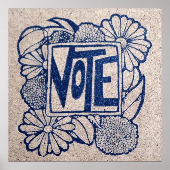Vintage VOTE Poster (Front)