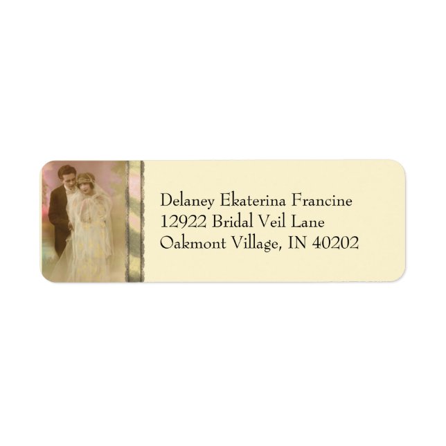 Vintage Vows - Oakmont in Yellow Label (Front)