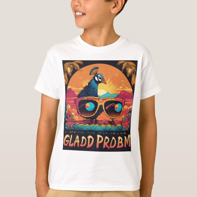 Vintage Voyage: Classic Travel Posters T-Shirt (Front)
