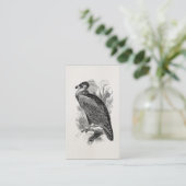Vintage Vulture Bird Personalized Vultures Birds Business Card (Standing Front)