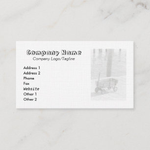 Vintage Wagon Business Card