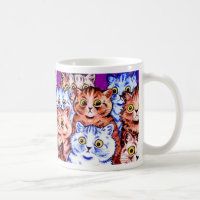 Vintage Wain Wonder Cat Gift Mug