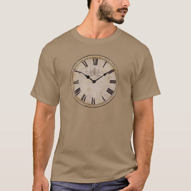 Vintage Wall Clock T-Shirt (Front)