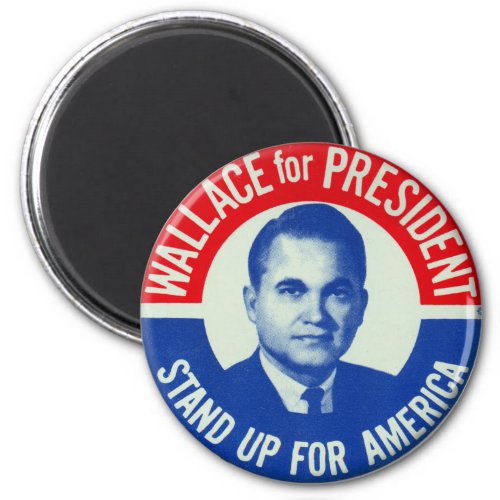 Vintage Wallace for President Campaign Button Magnet