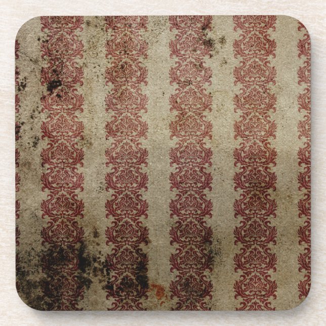 Vintage Wallpaper 3 Beverage Coaster (Front)