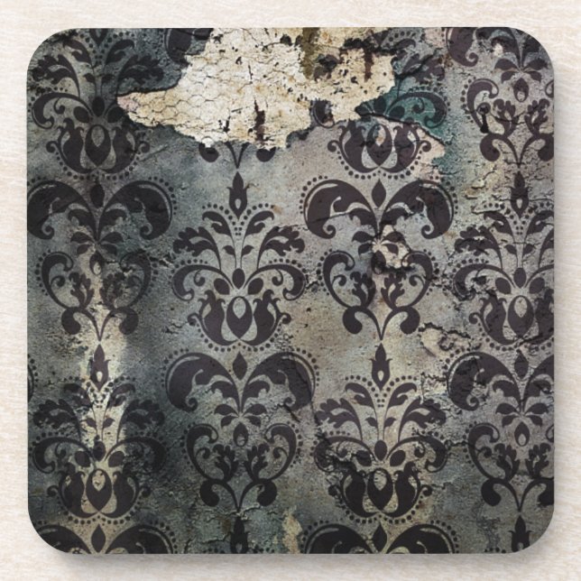 Vintage Wallpaper 6 Beverage Coaster (Front)