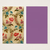 Vintage Wallpaper bookmark (Front & Back)