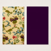Vintage Wallpaper bookmark (Front & Back)