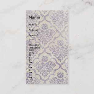 Vintage Wallpaper Business Card