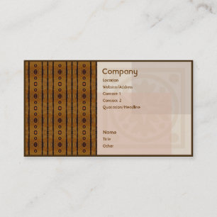 Vintage Wallpaper Business Card