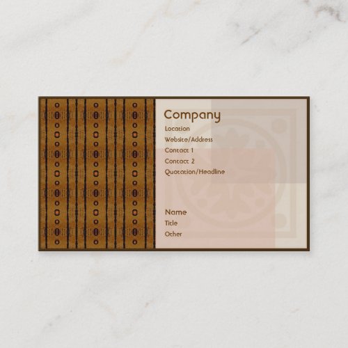 Vintage Wallpaper Business Cards