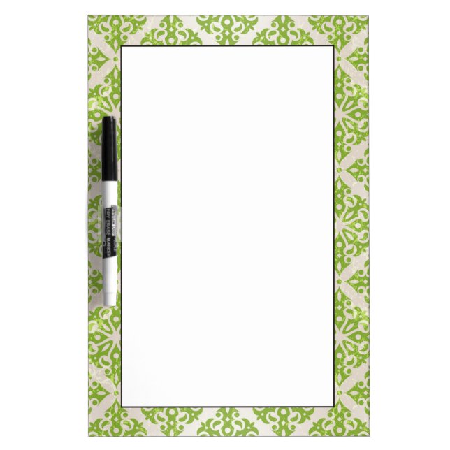 Vintage wallpaper Dry-Erase board (Front)