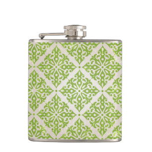 Vintage wallpaper flask