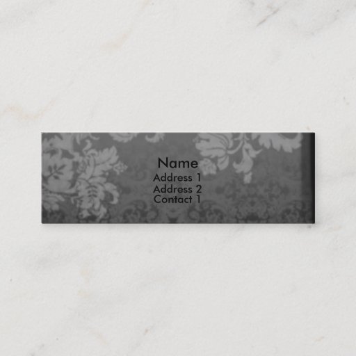 Customizable vintage wallpaper girls business cards