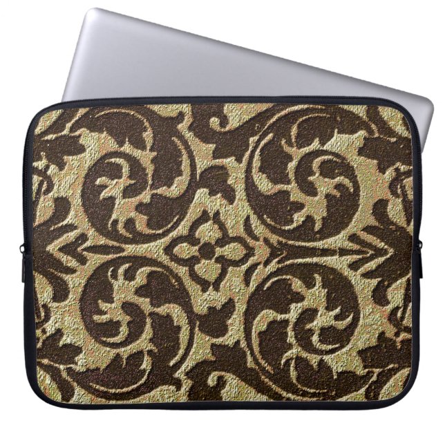 Vintage Wallpaper Laptop Sleeve (Front)